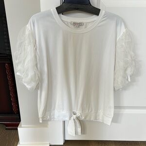 Boutique White Women's Top
